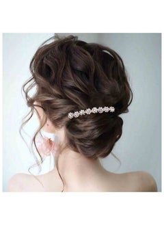 Yheakne Yheakne Crystal Bridal Hair Comb Gold Rhinestone Hair Piece Wedding Headpieces Bride Side Comb Wedding Hair Accessories for Bride and and Bridesmaids (Gold)  - Image 1