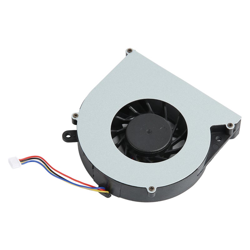 QUETTERLEE مروحة تبريد لوحدة المعالجة المركزية لجهاز HP Probook 4530S 4535S 6460B 8460P - مروحة داخلية بديلة من سبائك الألومنيوم ABS وموصل طاقة بأربعة دبابيس لتبديد حرارة الكمبيوتر المحمول - Image 4
