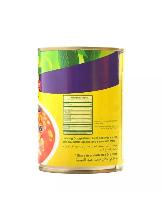 Leema Baked Beans in Tomato Sauce Ready to Eat Canned Food- 400 gm - Image 3