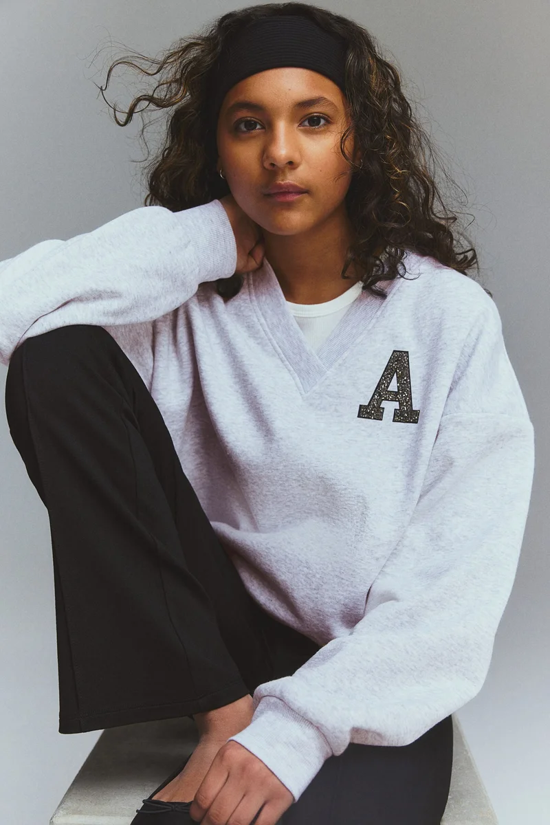 H&M V-neck sweatshirt