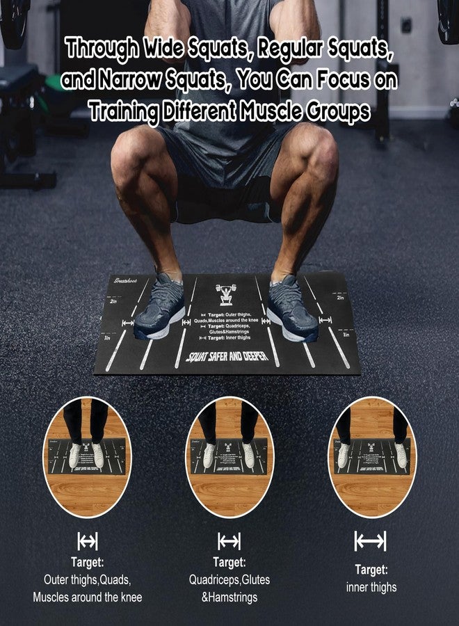Greatshoot Squat Wedge Block, Professional One-Piece Heel Elevated Slant Board for All-Position Squats, Knees Over Toes, Weightlifting, Calf Stretches ect.. Home and Gym Equipment. - Image 4