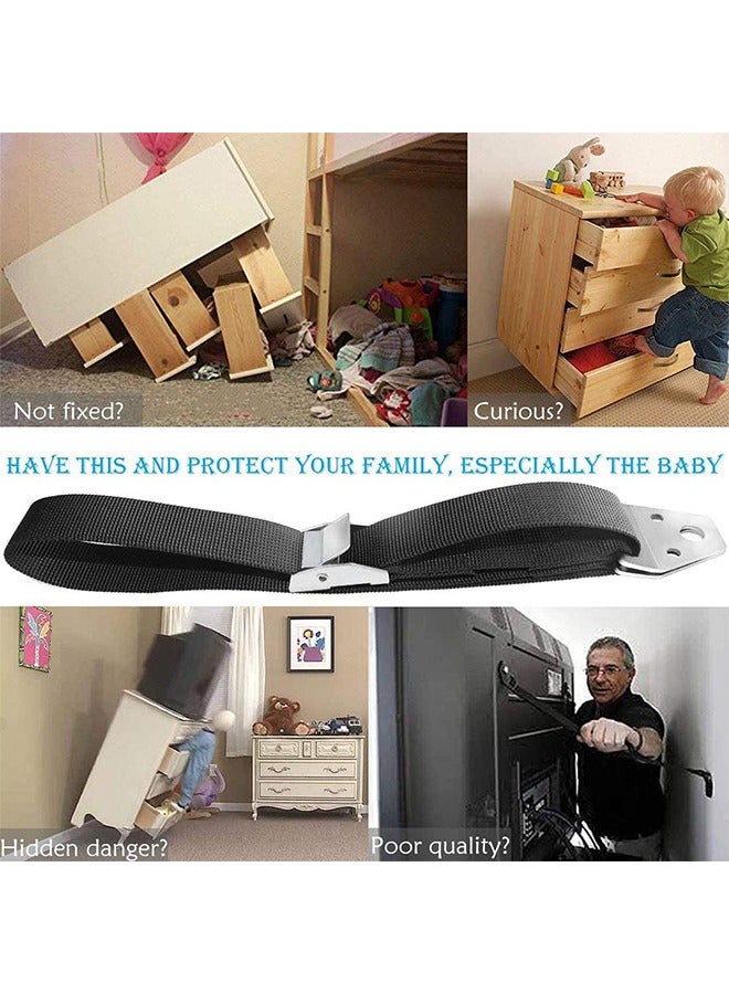 فينسوك أشرطة مضادة للتلفاز / الأثاث لحماية الأطفال من قطعتين - Image 3