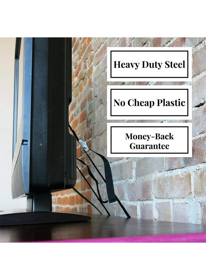 فينسوك أشرطة مضادة للتلفاز / الأثاث لحماية الأطفال من قطعتين - Image 2