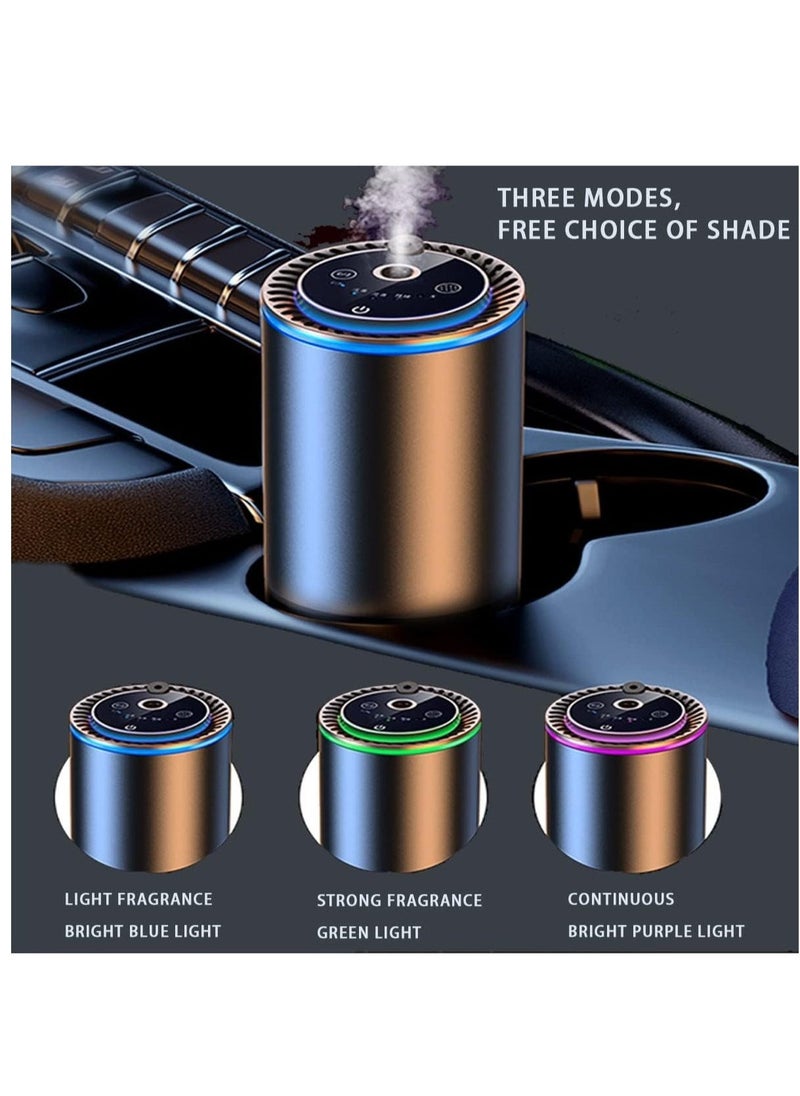 Car Air Fresheners,Portable AI Car Diffuser With Star Projector Light,20000Ma Long Standby Aromatherapy,Luxury Car Accessories【Gift Choice】,Black - Image 3