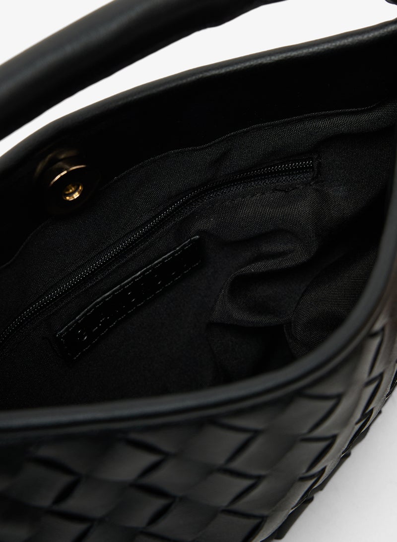 GLAMOROUS Leather Elegance Clutch - Image 4