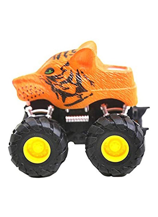 JOJO Mini Wild Cayote Spring Pull Back Car Model Vehicle Educational Training Gifts Toy For Children 