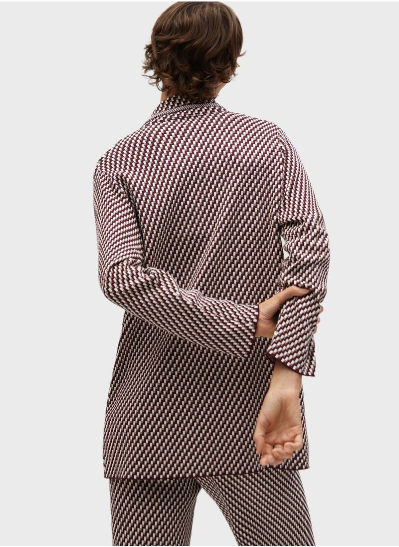 MANGO - Knitted Asymmetric Cardigan - Image 1