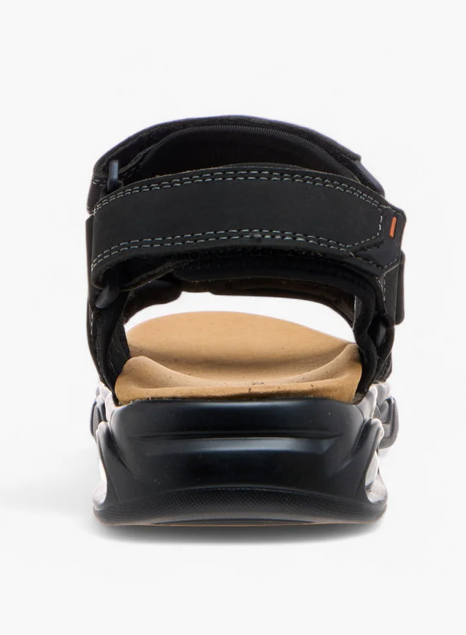 Le Confort Stitch Detail Floaters with Hook and Loop Closure