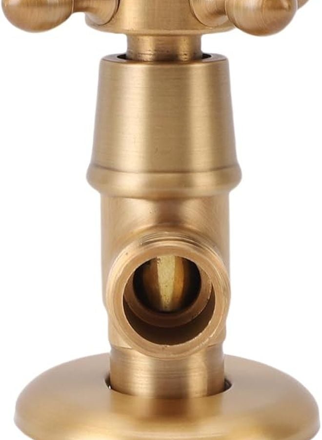 صمام إيقاف ماء أنتيك G1 2 زاوية إغلاق مقاوم للانفجار بأسلوب ريترو - Image 1