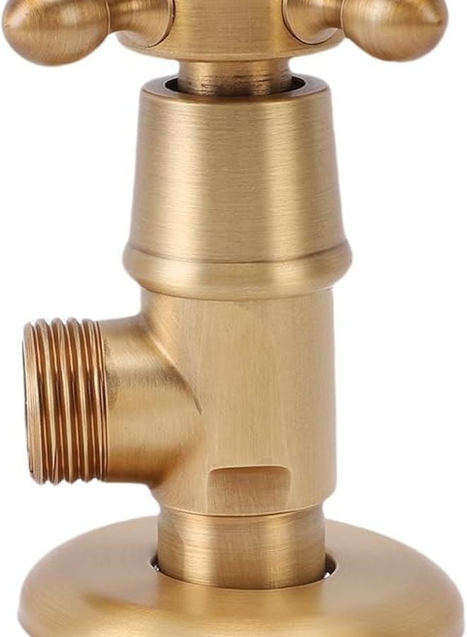 صمام إيقاف ماء أنتيك G1 2 زاوية إغلاق مقاوم للانفجار بأسلوب ريترو - Image 3