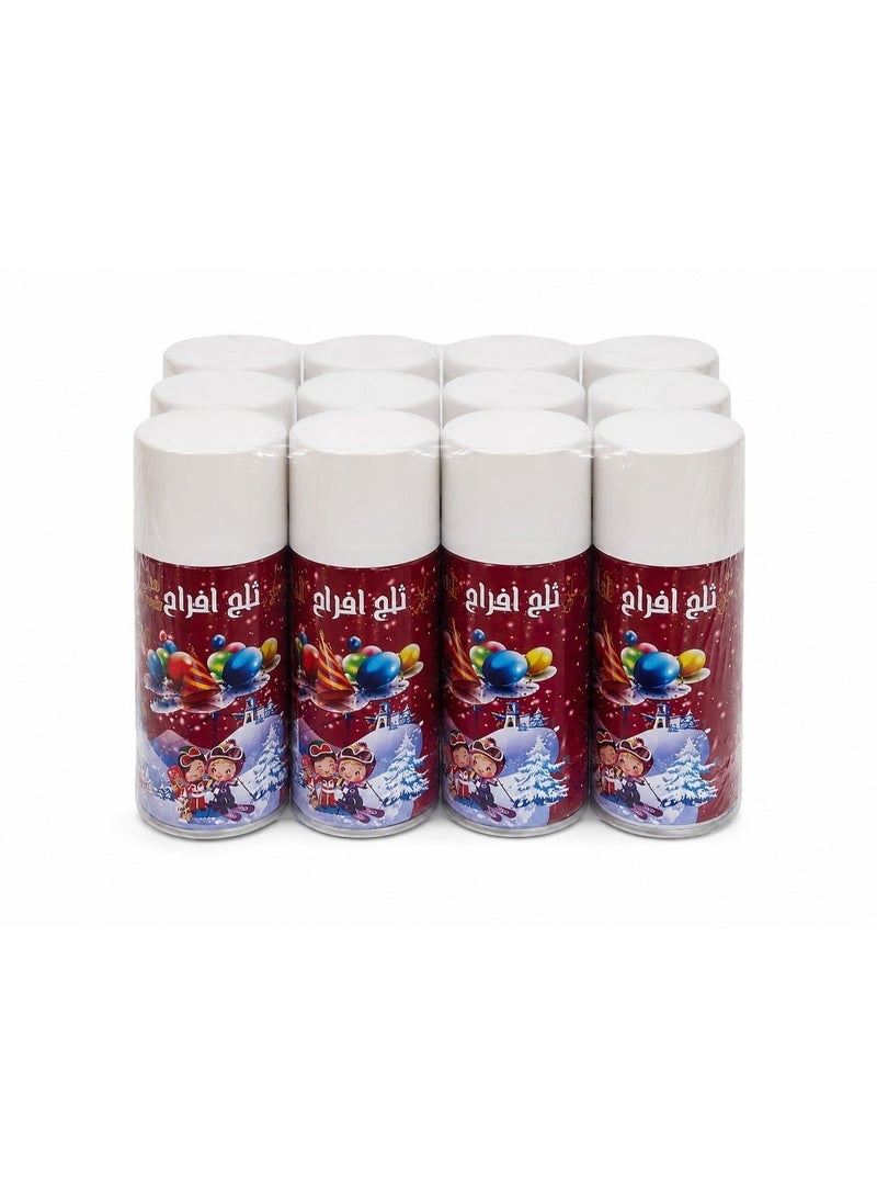 بخاخ رغوة ثلجية للحفلات 12 قطعه - Image 3