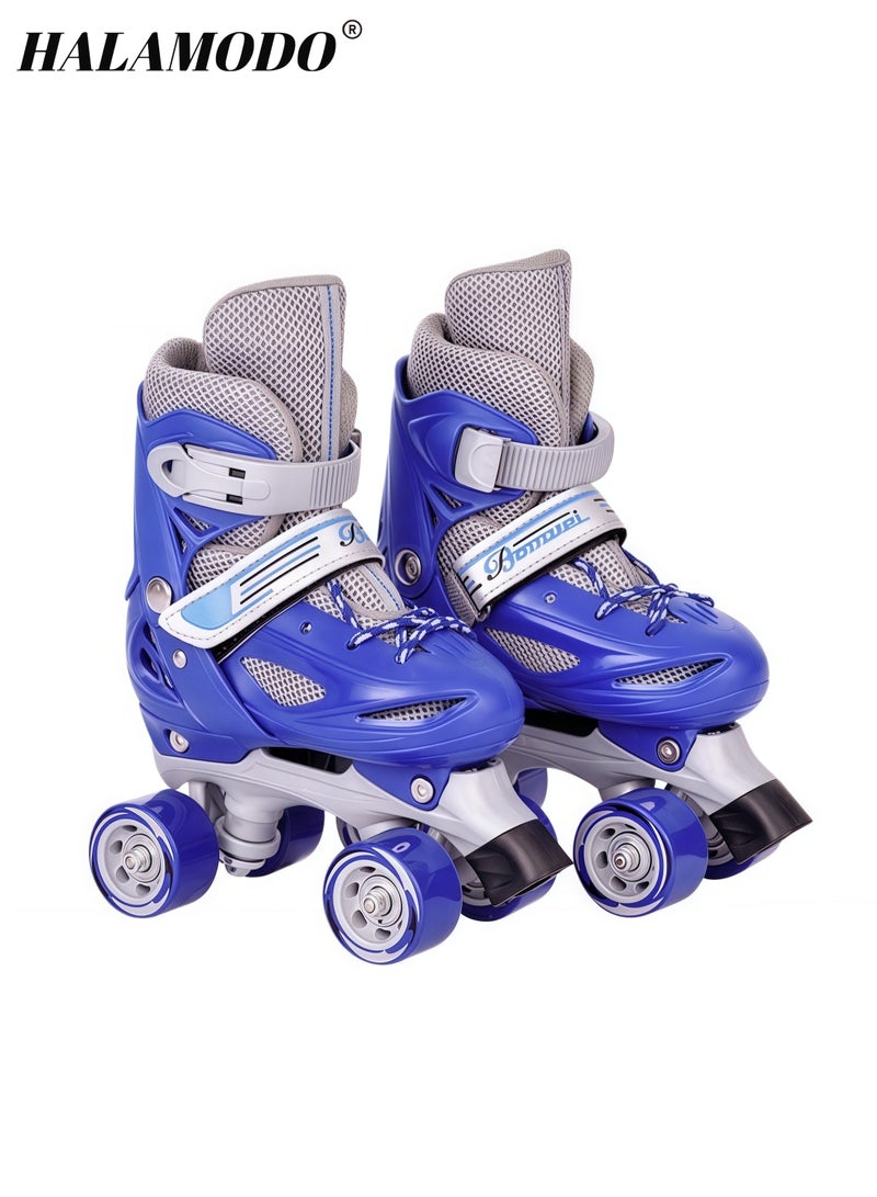 Halamodo Adjustable Roller Skates for Kids & Beginners Adjustable Skates with 4 Wheels for Girls & Boys Indoor & Outdoor Use - Image 2