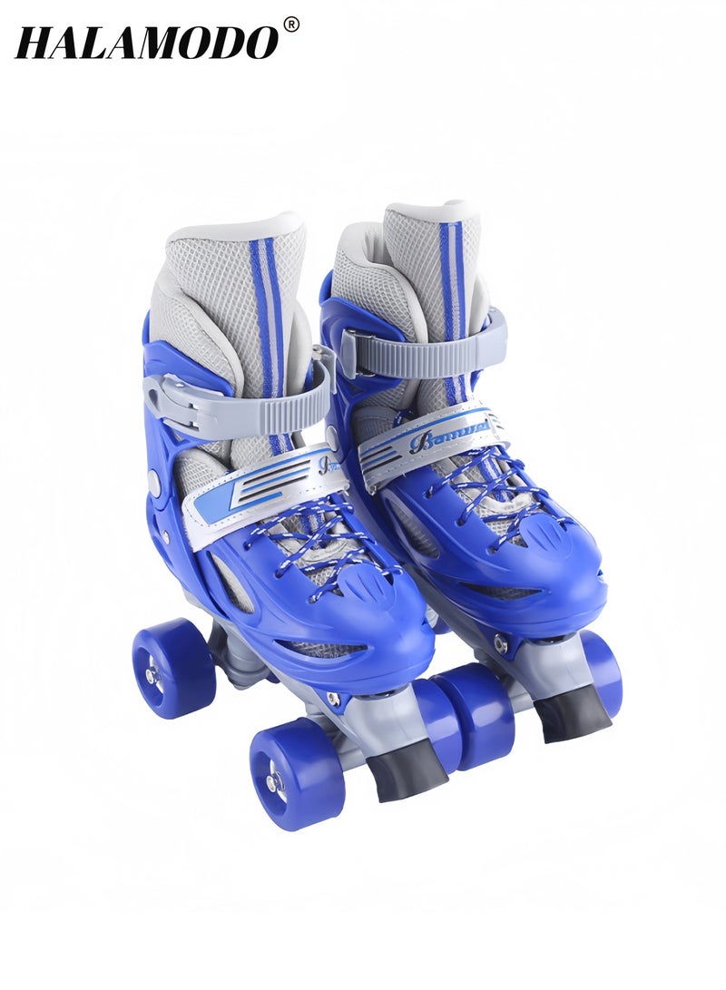 Halamodo Adjustable Roller Skates for Kids & Beginners Adjustable Skates with 4 Wheels for Girls & Boys Indoor & Outdoor Use - Image 3