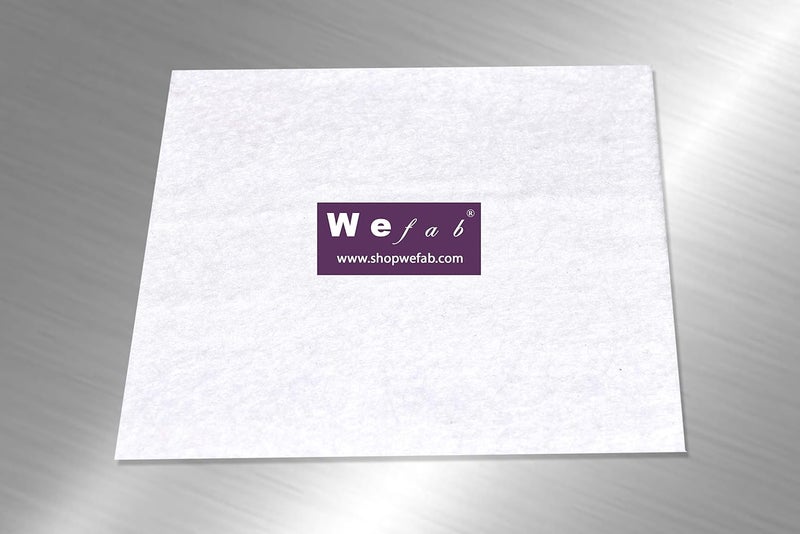 Wefab Fusible Fleece Bags Luggage Arts & Crafts 800 GSM Felt Direct Adhesive with Silicone Release 75cm Wide 2mm Thick (1 Meter) - Image 2