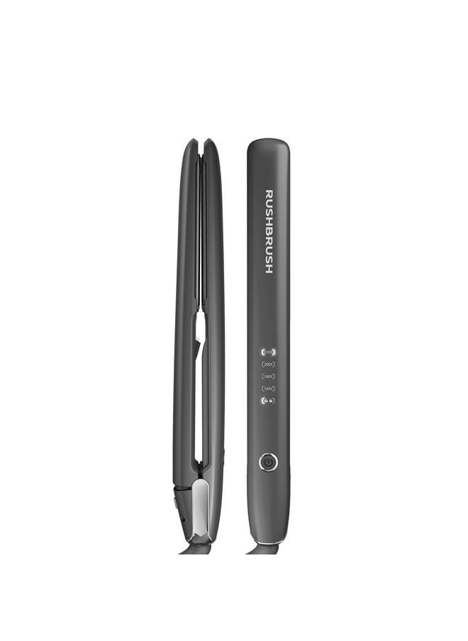 X3 Glam Straightener Black , Titanium Plates , Ionic , 230C , Fast Heat.