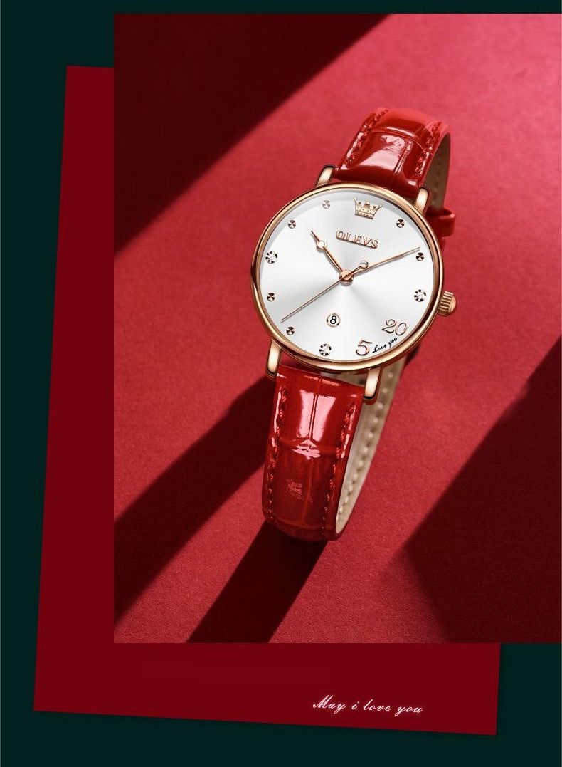 OLEVS Trendy Quartz Ladies Watch - Image 2