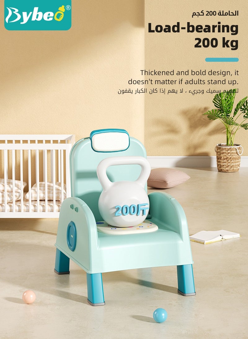 3-in-1 Baby Dining Chair, Multifunctional Kids Hair Washing Chair, Convertible Babies Bath Seats, Baby Feeding Chair, Foldable Kid Sofa Chair with Meal Tray Hair and Wash Utensils Set, Adjustable Height