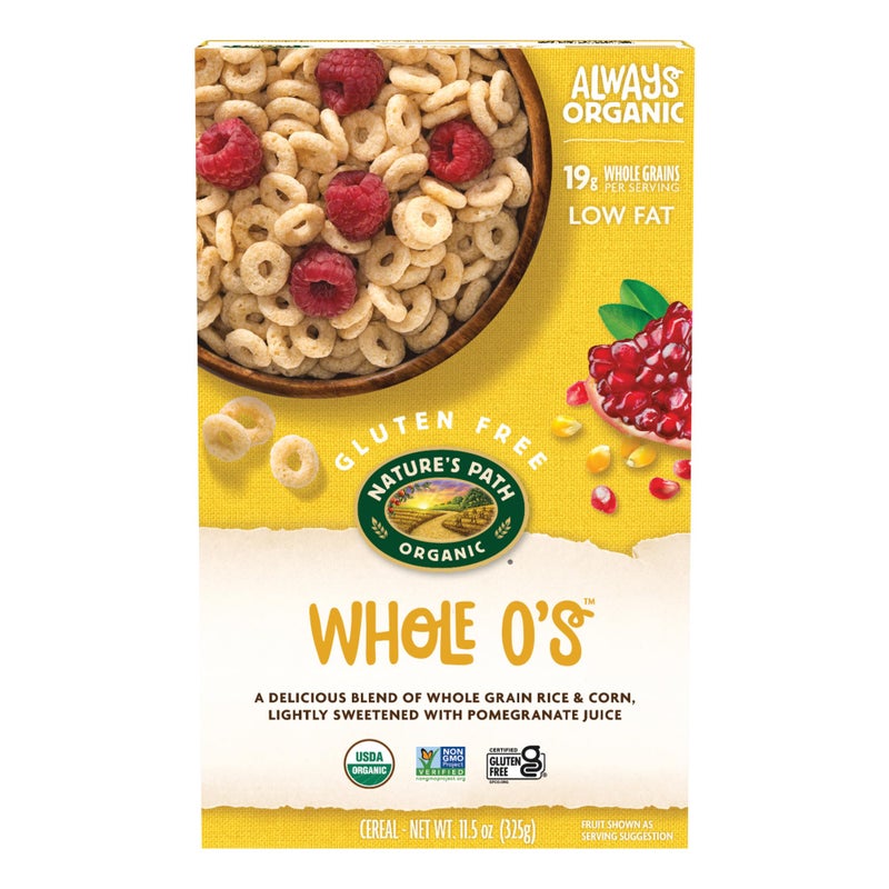 Nature's Path Organic Whole O'S Cereal, 11.5 oz (Pack of 1), Gluten Free - Image 1