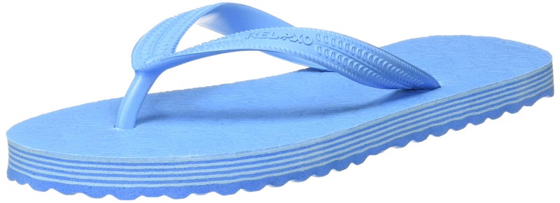 Relaxo Women's AL0009L Light Blue Blue Slippers 6 (AL0009LLBBL0006) - Image 2