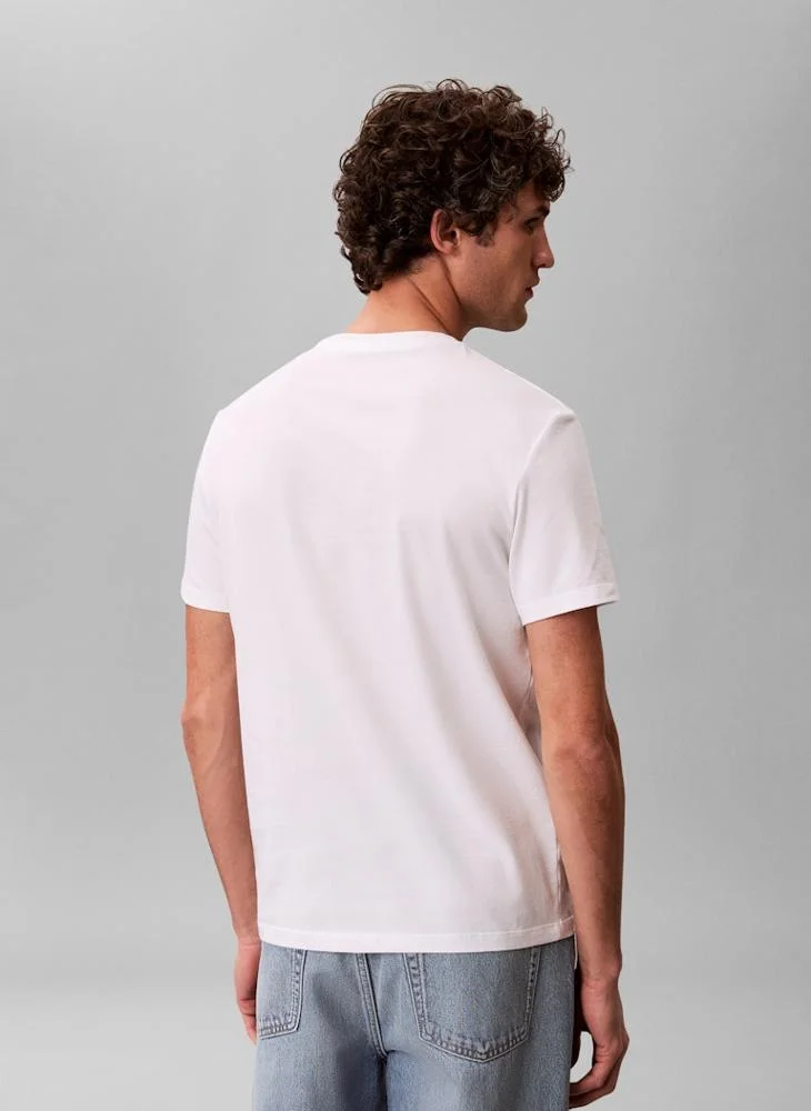 Calvin Klein Jeans Logo Graphic Crew Neck T-Shirt