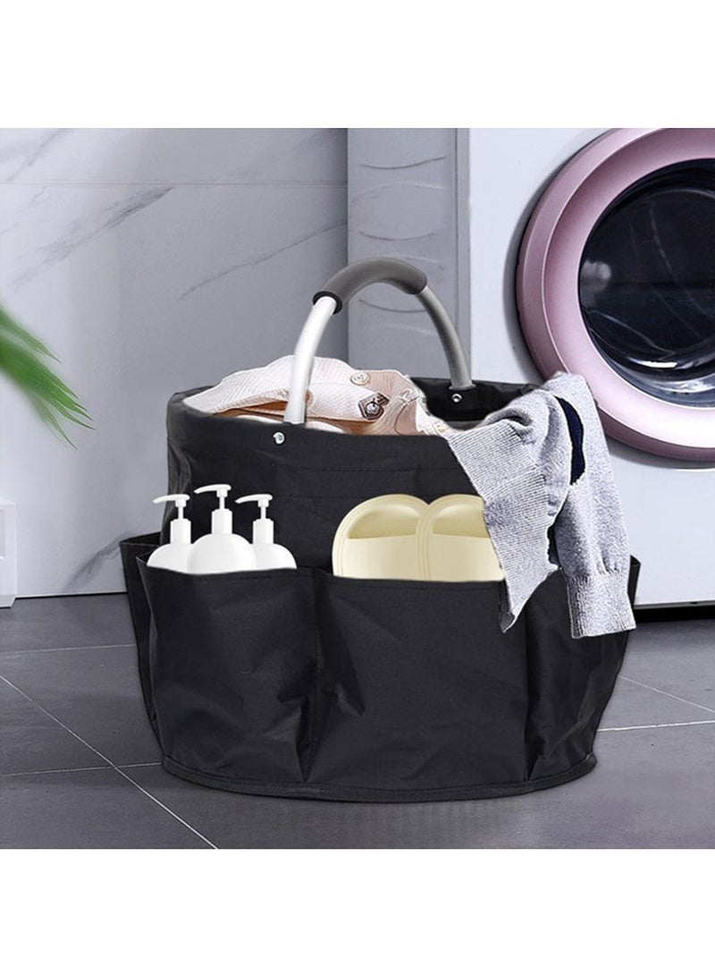 Gardening Storage Tote, Garden Tool Bag, Multifunctional Storage Bag for Outdoor Picnic Organizer | Car Cleaning Storage | Garden Tool Kit Holder (Black)  - Image 1