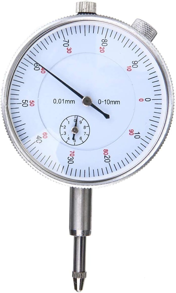 Inditrust Dial Indicator Gauge 0-10mm/0.01mm High Accuracy Dial Indicator Micrometer Precise Concentricity Measurement Instrument Tools - Image 1