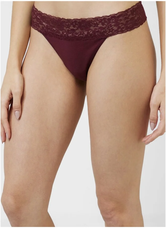 La Senza High Leg Thong