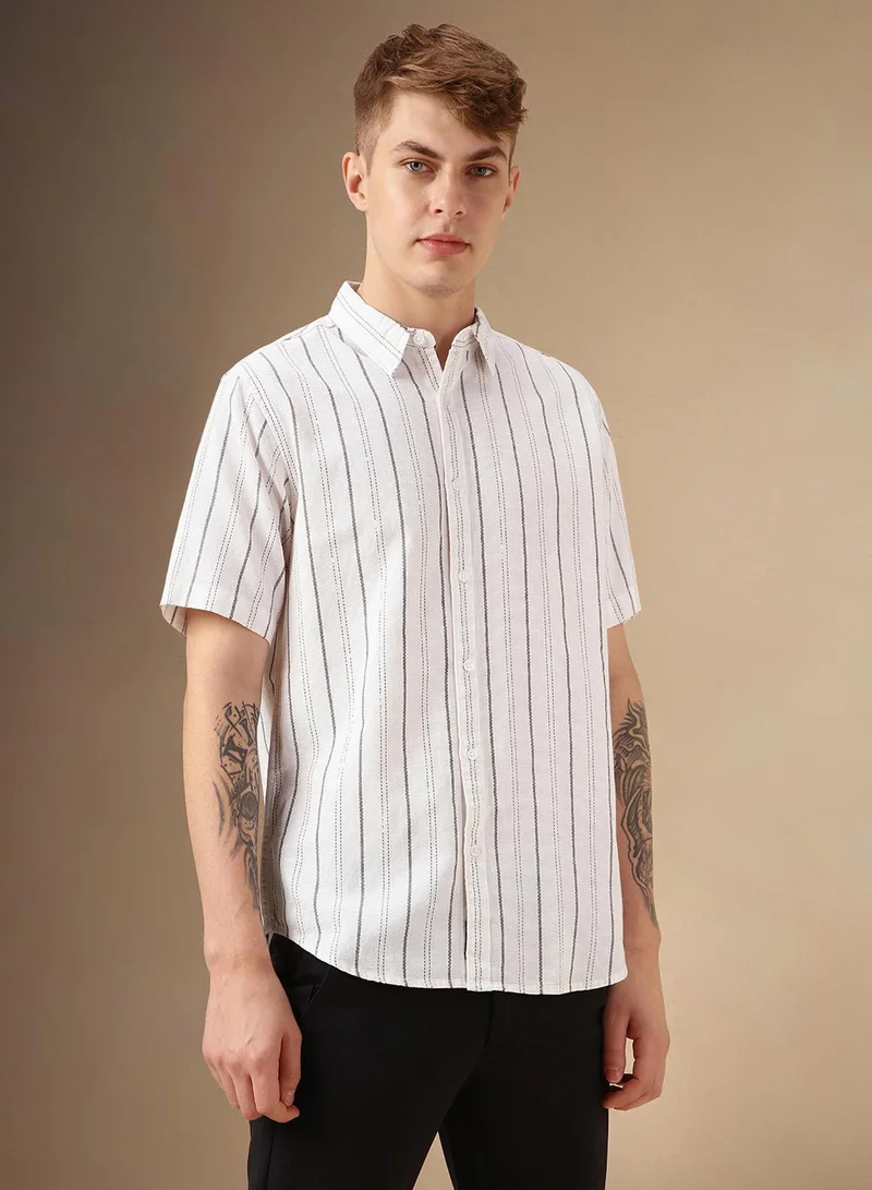 دينيس لينغو قميص رجالي متعدد الألوان