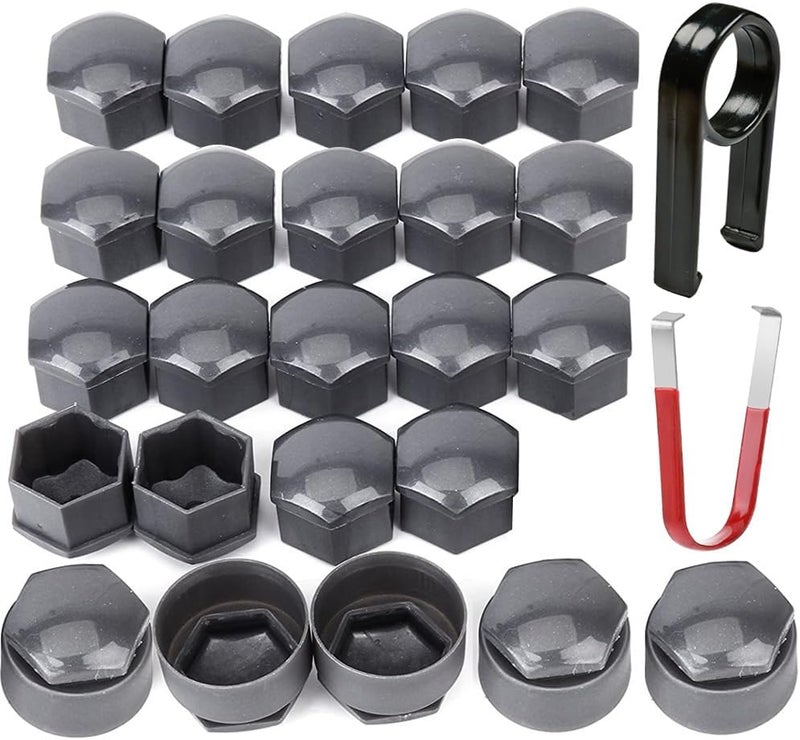 Gebildet 20pcs Wheel Nut Cap Set with Removal Tool - Image 1