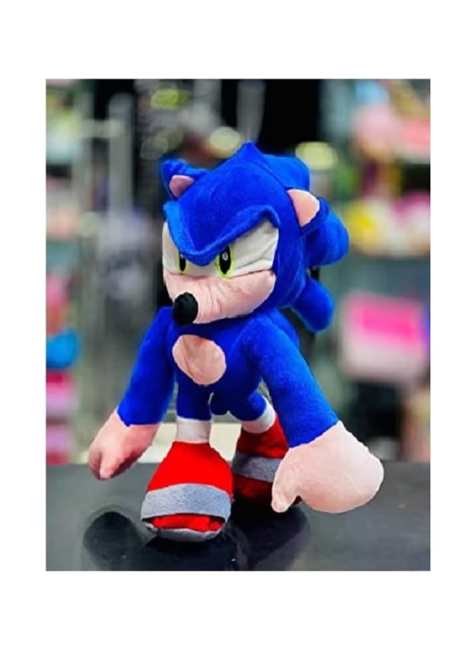 Sonic sonic Hedgehedgehog Superhero Cotton Large 52cm Blue Red (Blue)