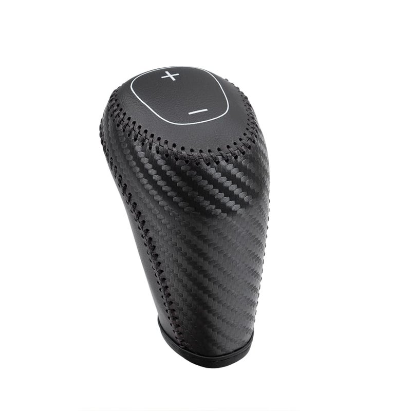 LDYFC Auto Car Leather Gear Shift Knob Cover for Chevrolet Equinox 2016 2017 2018 2019 2020 2021 Malibu Chevy Accessories C