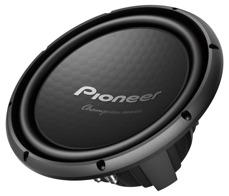 بايونير TS-W32D4 مضخم صوت مركب من سلسلة Champion، 30 سم / 12 بوصة، قوة 1500 واط كحد أقصى، 400 واط، ملف صوتي مزدوج (DVC) بمقاومة 4 أوم. - Image 1