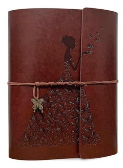 SYOSI Leather Photo Album Scrapbook, Leather Photo Album 11x8.2" Scrapbook Album Large Handmade Travel Scrapbook 60 Pages DIY Album for Anniversary,Wedding, Friends, Family, Couple Gifts  - Image 1