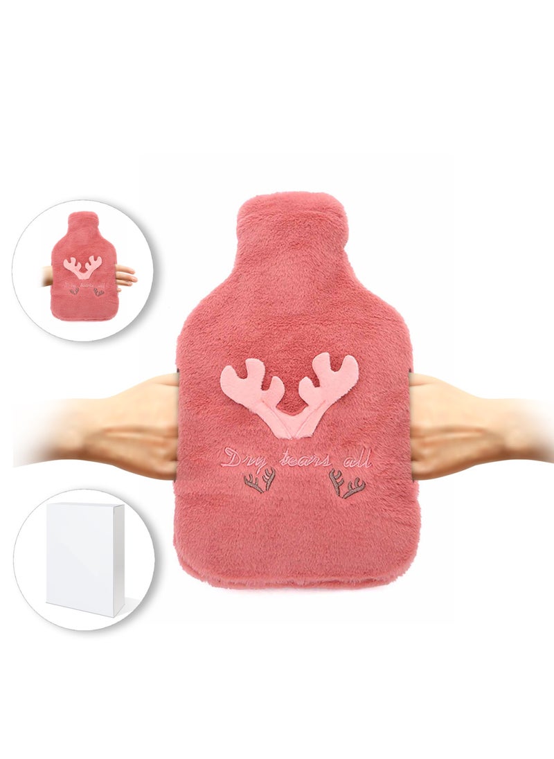 MARK STORE Hot Water Bag, Bottle With Soft Hand Pocket Cover- 2 Liter  - Image 2