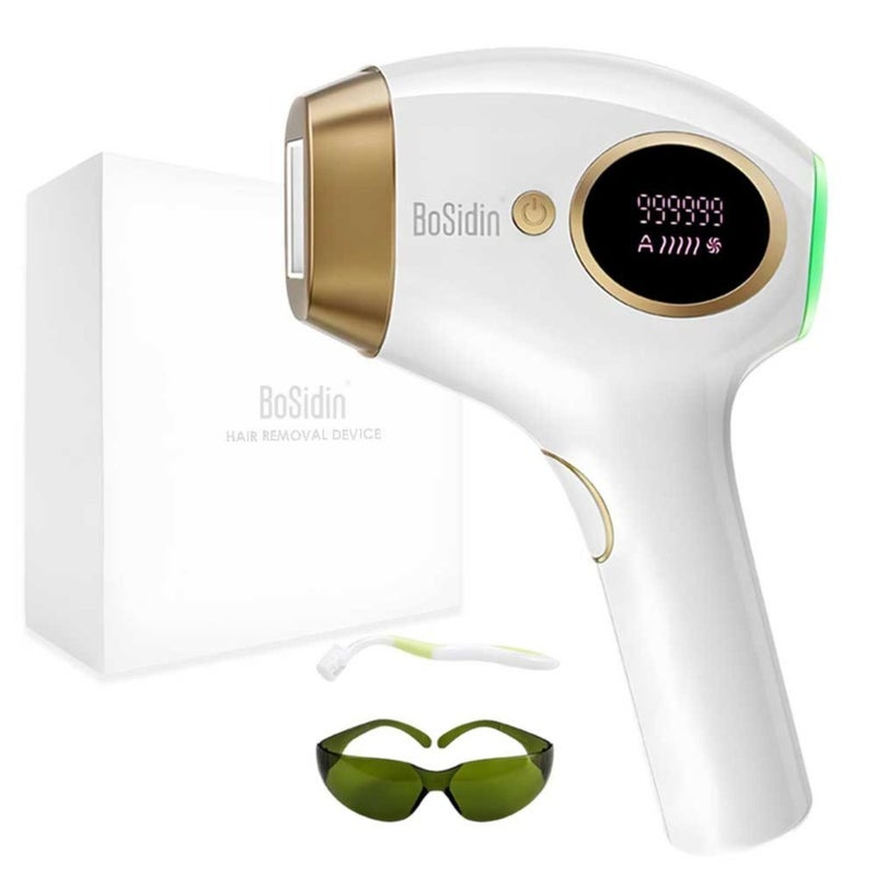 BoSidin IPL Hair Removal Device - At-Home Permanent Laser Hair Remover for Women & Men, 999K Flashes, Head to Toe Body Care - Image 2