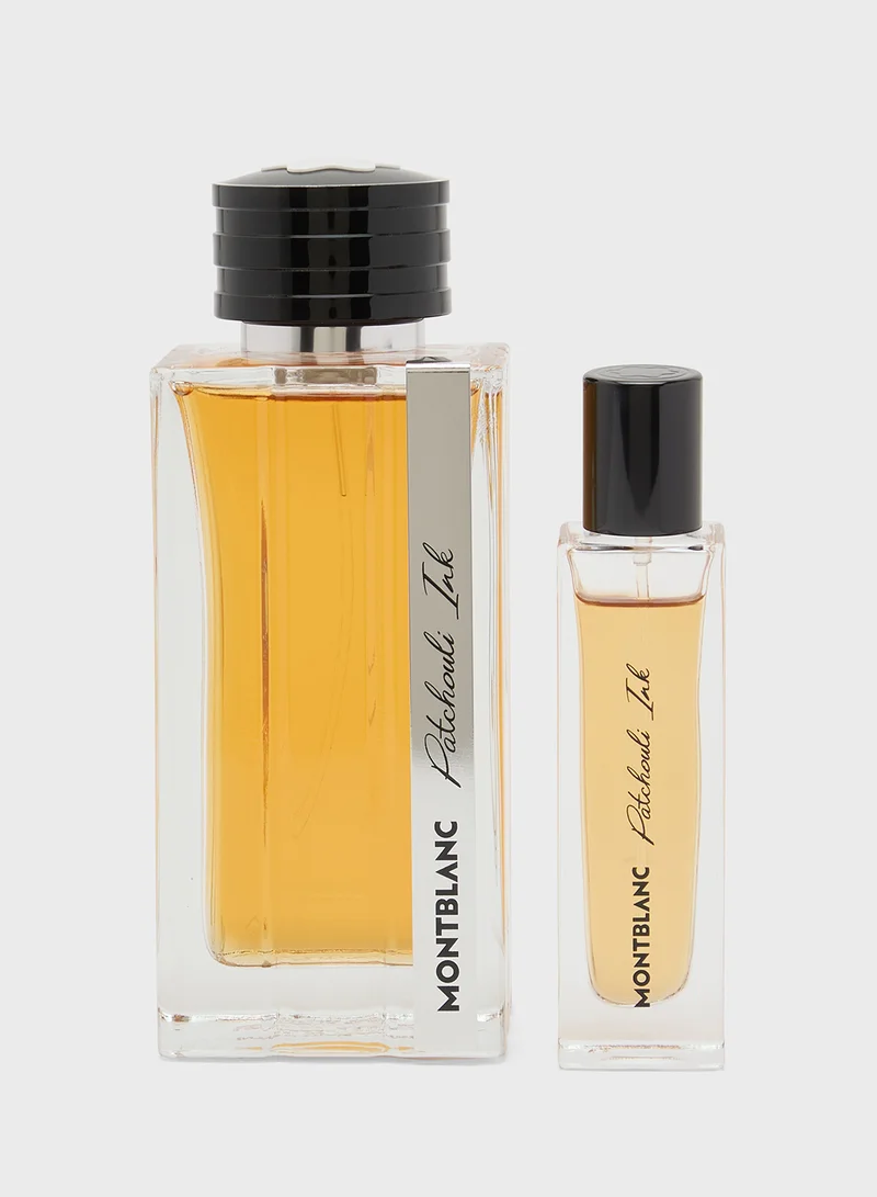 Mont Blanc Brand Patchouli Ink EDP Travel Duo Set
