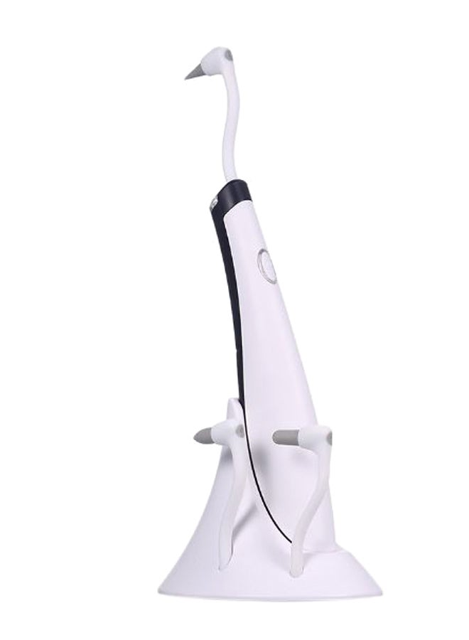 NIBEMINENT 6-Piece 3 Gear 4 Working Modes With LED Electric Dental Toothbrush Set White/Dark Blue