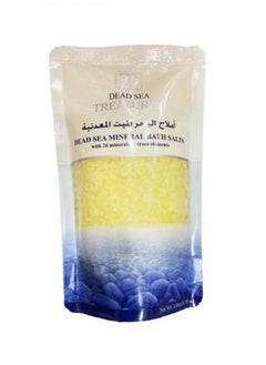Treasures Dead Sea Mineral Bath Salt Yellow - 240g  - Image 1