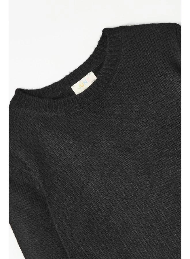 JUNE June Boy Basic Sweater Black