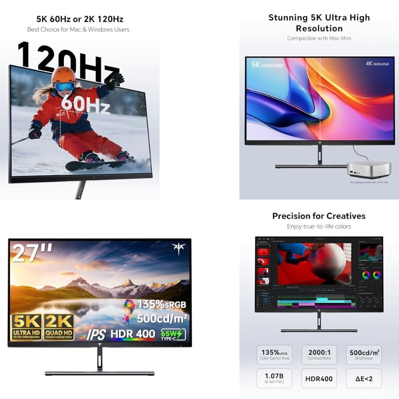 Generic Generic 5k Monitor 5120 X 2880 27 inch ZCBB48D8C0FE1BBF29C94Z