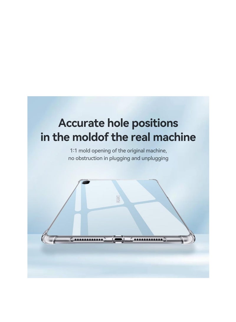 Compatible with Huawei Matepad SE 11 Inch Clear Case - 2024 Release, Shockproof, Flexible Cover, Anti-Scratch Transparent - Image 2