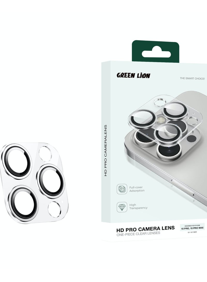 GREEN LION HD Pro Camera Lens for iPhone 15Pro/15Pro Max - Silver - Image 4