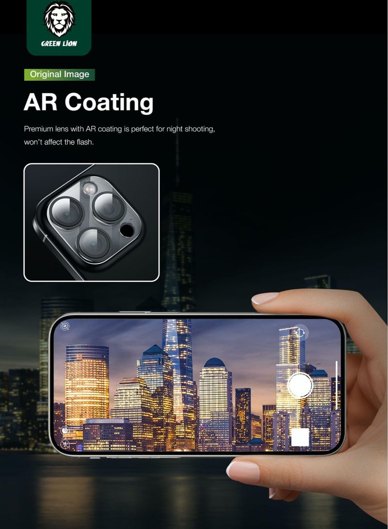 GREEN LION HD Pro Camera Lens for iPhone 15Pro/15Pro Max - Silver - Image 3