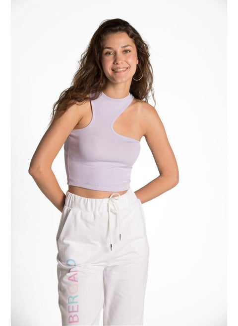 Ribbed Top With Wide Straps