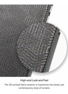 ZAGG Apple iPhone 15 Case , ZAGG Cass - London Snap Series Magsafe Case - Gray Geo  - Image 3