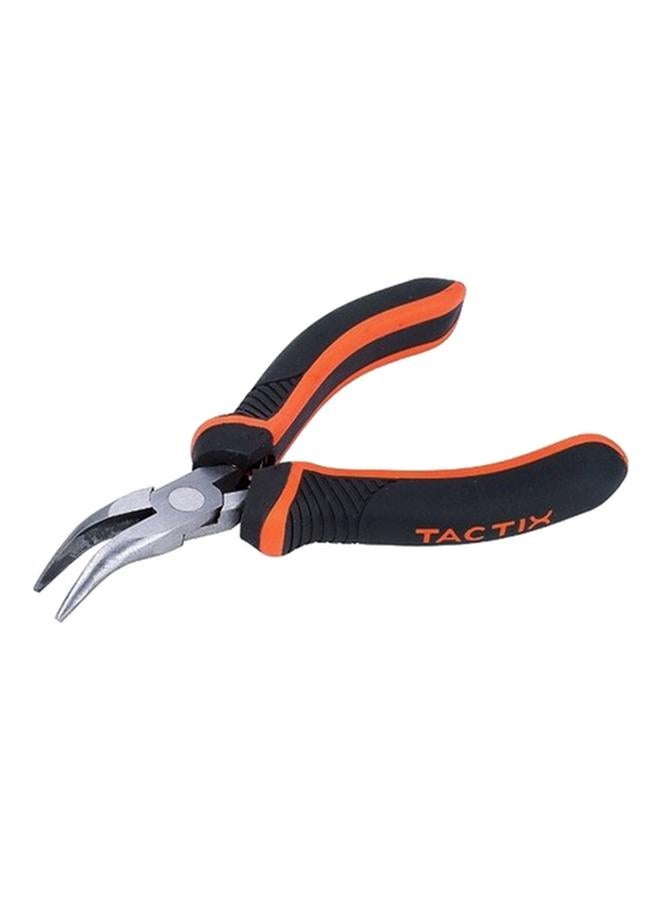 Tactix Bent Nose Plier Black and Orange 4-3/4inch - Image 2
