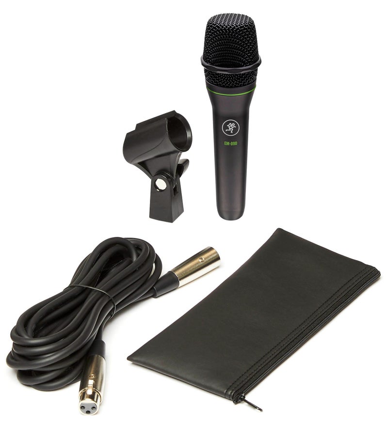 Mackie EM-89D Dynamic Vocal Microphone for Live Stage Karaoke Podcast Recording - Image 2