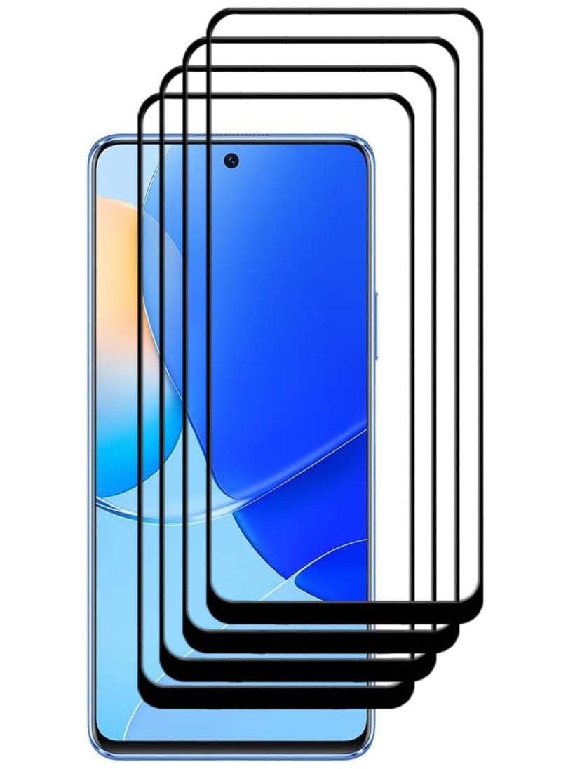 ACLIX 4 Pieces Antistatic ESD Dustproof Premium Quality High Definition Tempered Glass Screen Protector Designed For Huawei nova 9 SE - Image 1