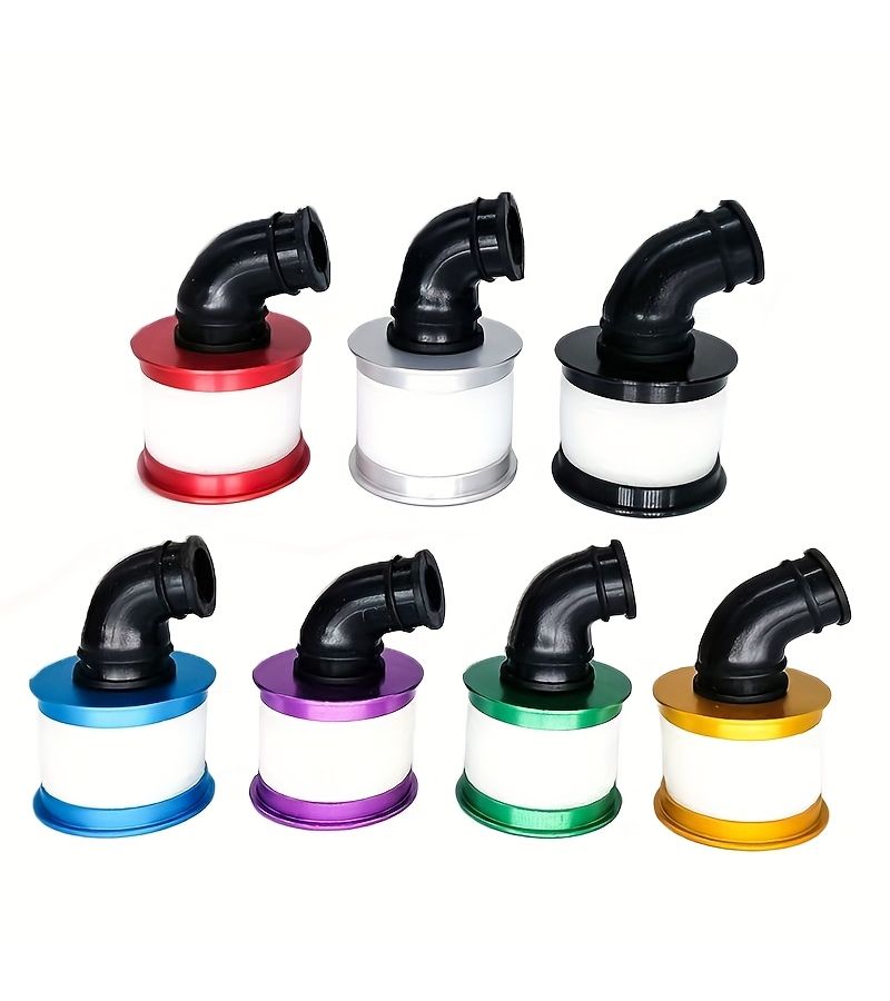 1 10 Remote Control Model Gasoline Car Red Aluminum Air Filter H 04104 02028 For 94122 94166 94177 94188 - Image 1