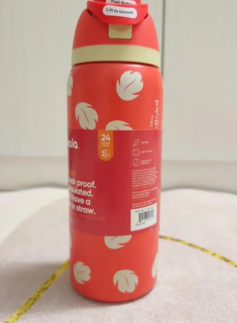Owala Insulated Stainless Steel Water Bottle With Straw For Sports Travel And School BPA Free Sports Water Bottle(32OZ)